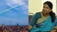 DMK MP Kanimozhi Expresses Grief On 5 Deaths At Chennai Air Show