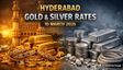 Hyderabad Gold Silver Rate Today, 10 March 2026: Gold, Silver Slip In Local Market; MCX Also Trades Lower