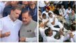 Union Minister Jitendra Singh Meets Rahul, Cong Leaders Outside PM Modi's Residence; Deadlock Continues