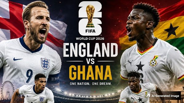 England vs Ghana FIFA World Cup 2026 LIVE Updates: Three Lions In A Deadlock With Black Stars | ENG 0-0 GHN