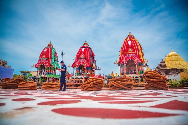 ବିଜେ କରିବେ ଚତୁର୍ଦ୍ଧାମୂର୍ତ୍ତି : ସିଂହଦ୍ୱାର ସାମ୍ନାରେ ତିନି ରଥ