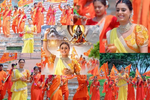 'शिवजी के छुए चरणवा' भोजपुरी गाने में शिव की भक्ति में लीन नज़र आई काजल त्रिपाठी, देखिए शानदार तस्वीरें