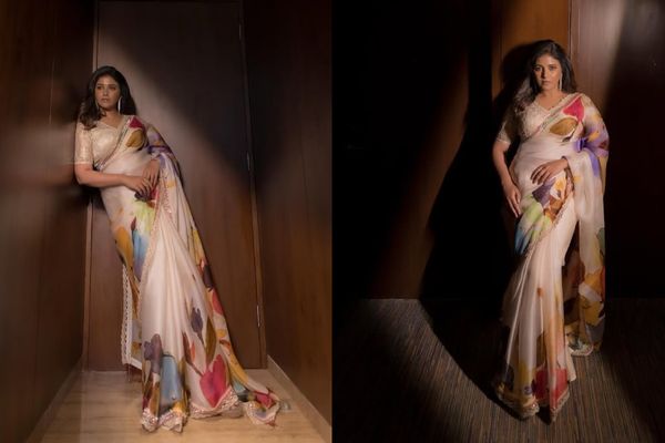 இந்த புடவையின் விலை இவ்வளவா? நடிகை அஞ்சலியின் ஸ்டன்னிங் பிக்ஸ்!