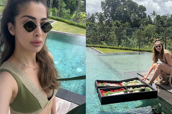 தண்ணிக்குள்ள இப்படி ஒரு பிரேக்பாஸ்ட்டா.. ஜாலியாக என்ஜாய் பண்ணும் ராய் லட்சுமி!