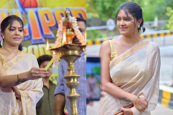 விளக்கேற்றி தொடங்கிய புதிய பட பூஜை.. ரசிகர்களின் கவனத்தை ஈர்த்த ரச்சிதா மகாலட்சுமி!