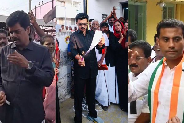 தொகுதி மறுவரையறை எதிர்ப்பு.. தமிழகம் முழுவதும் கருப்பு கொடி போராட்டம்.. திமுக கூட்டணி கட்சிகள் ஆதரவு!