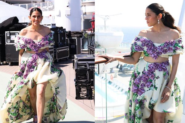 Discover Ambani Bahu Shloka Mehta's Show-Stopping 3D Co-ord Set Look At Anant- Radhika's Pre-Wedding Bash