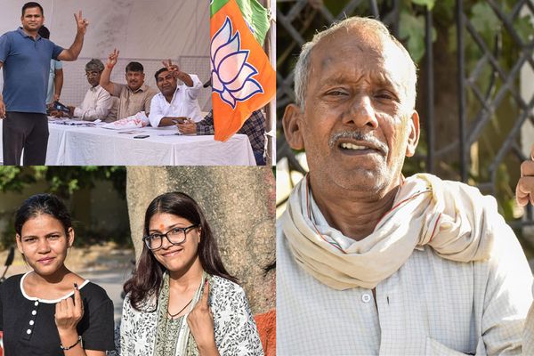 Haryana Assembly Polls 2024 Photos: Voting Kicks Off With Enthusiastic Voters