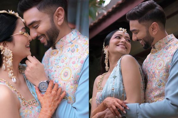 புதுப்பொண்ணு ஜனனி ஐயரின் மெஹந்தி கொண்டாட்ட கிளிக்ஸ்!