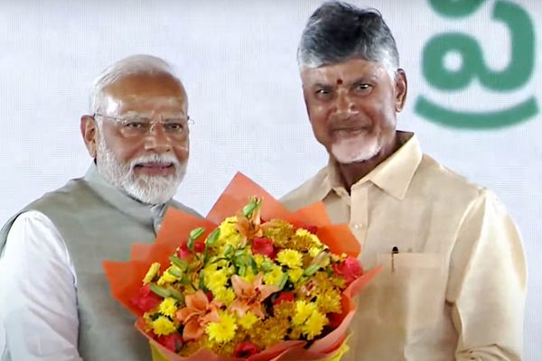 Nara Chandrababu Naidu Sworn In As Andhra Pradesh Chief Minister For The Fourth Time
