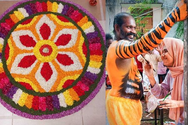 ഓണമായിതാ... തിരുവോണമായിതാ....; പൊന്നോണത്തെ വരവേല്‍ക്കാന്‍ മലയാളികള്‍