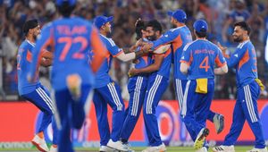 নরেন্দ্র মোদী স্টেডিয়ামেই নজির গড়ে টি২০ বিশ্বকাপ দখলে রাখল ভারত, সব বিভাগে ধরাশায়ী নিউজিল্যান্ড