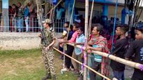দক্ষিণ ২৪ পরগনার ১৫ বুথে পুনর্নির্বাচন, কড়া নিরাপত্তায় চলছে ভোটগ্রহণ