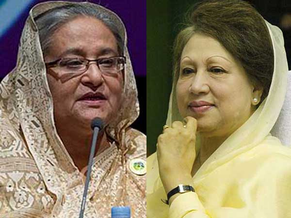 শেখ হাসিনা ও খালেদা জিয়া শেখ হাসিনা ও খালেদা জিয়া