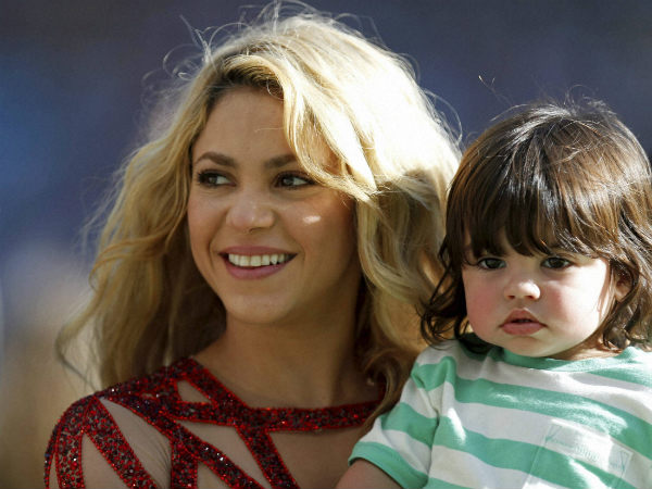 শাকিরা ও সন্তান শাকিরা ও সন্তান