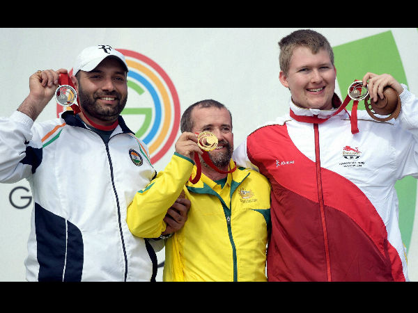 শুটিংয়ে ভারতের রূপো