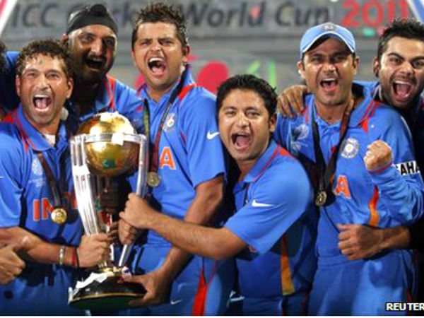 ২০১১ বিশ্বকাপজয়ী ভারতীয় দল