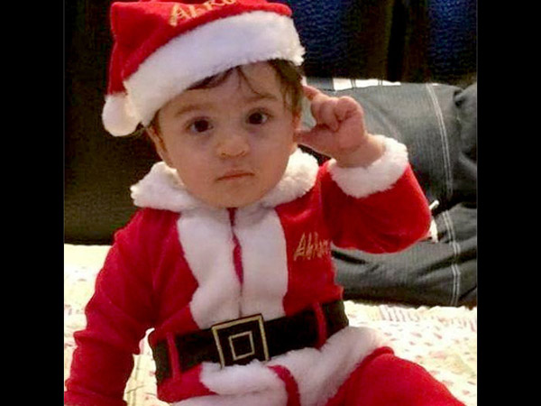 শাহরুখ ও আব্রাম শাহরুখ ও আব্রাম