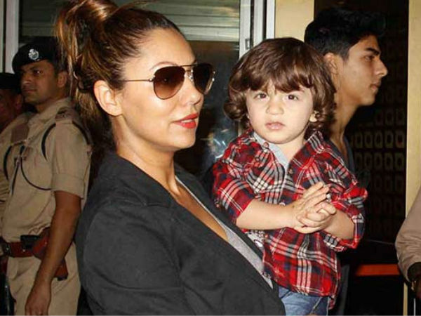 গৌরী ও আব্রাম গৌরী ও আব্রাম