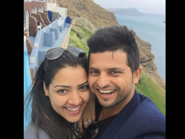 সুরেশ রায়না ও প্রিয়াঙ্কা চৌধুরী