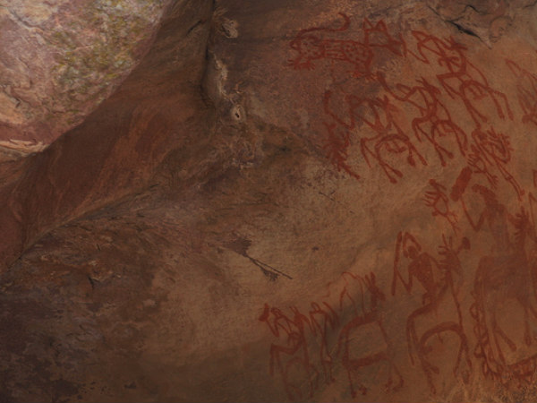 ভীমবেটকার গুহাচিত্র ভীমবেটকার গুহাচিত্র