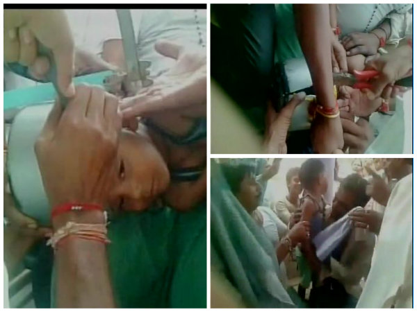 প্রেসার কুকারে আটকে মাথা প্রেসার কুকারে আটকে মাথা