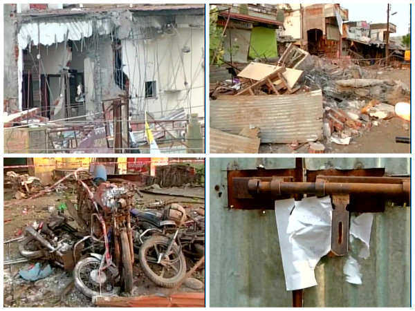 ঝাবুয়ায় বিস্ফোরণ