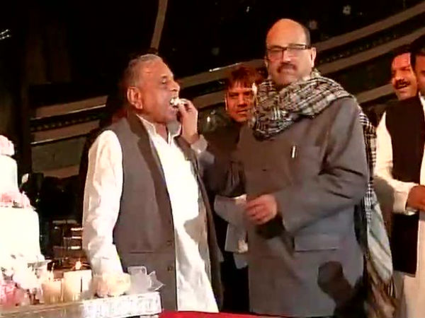 মুলায়মের জন্মদিন