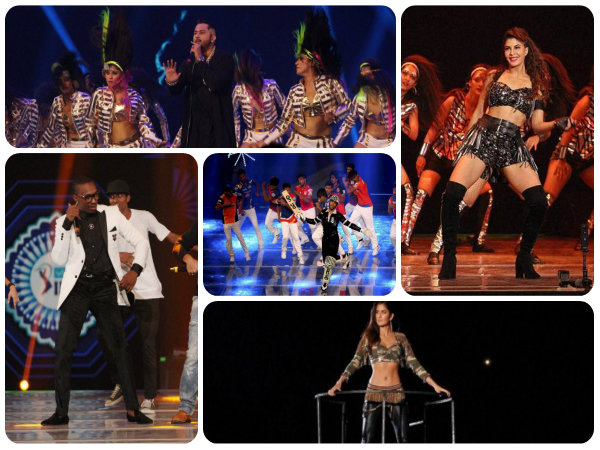 ক্যাটরিনা থেকে জ্যাকলিন, রণবীর থেকে হানি সিং, আইপিএল ৯ এর উদ্বোধনীতে বলিউডের পাঁচফোড়ন! ক্যাটরিনা থেকে জ্যাকলিন, রণবীর থেকে হানি সিং, আইপিএল ৯ এর উদ্বোধনীতে বলিউডের পাঁচফোড়ন!