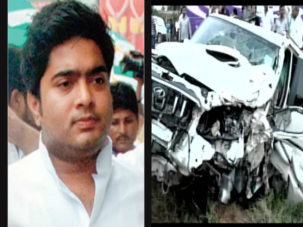 দুর্গাপুর এক্সপ্রেসওয়েতে অভিষেকের গাড়ি দুর্ঘটনা, খুনের চেষ্টার মামলা রুজু দুর্গাপুর এক্সপ্রেসওয়েতে অভিষেকের গাড়ি দুর্ঘটনা, খুনের চেষ্টার মামলা রুজু