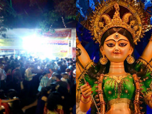 একাদশীতেও প্রতিমা দর্শন, কলকাতার মণ্ডপে মণ্ডপে ভিড় একাদশীতেও প্রতিমা দর্শন, কলকাতার মণ্ডপে মণ্ডপে ভিড়