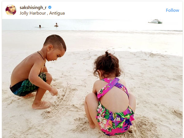 এবার বেবি সিটারের ভূমিকায় সাক্ষী ধোনি, তাঁর ইনস্টাগ্রাম পোস্ট থেকে চোখ ফেরাতে পারবেন না