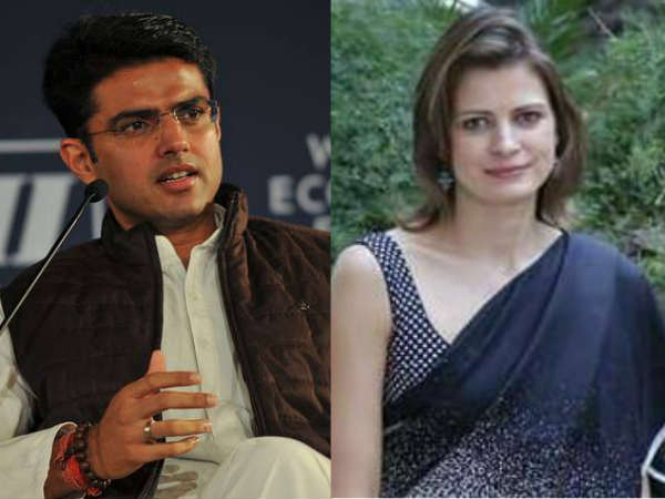 সারা পাইলট ও সচিন পাইলট 