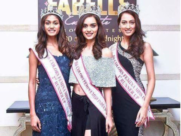 প্রতিযোগীতায় মানুসির প্রতিদ্বন্দ্বী কারা ছিলেন? 