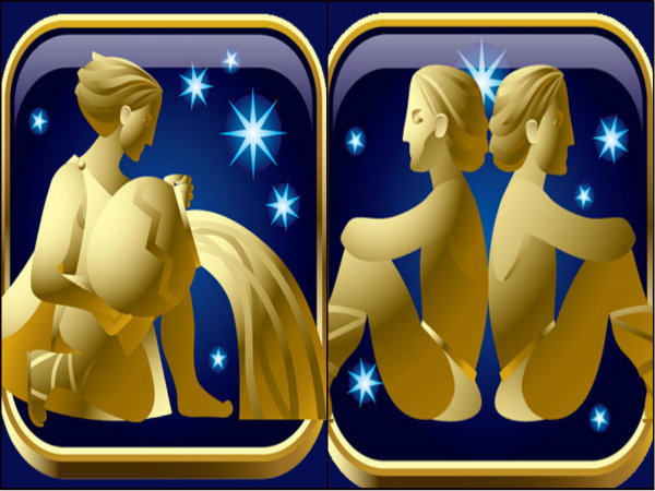 মিথুন ও কুম্ভ 