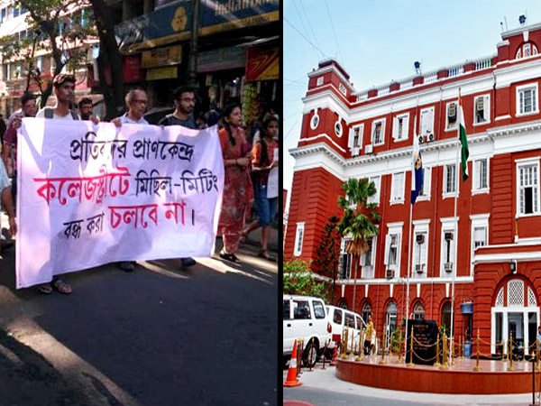 কলেজ স্কোয়ারে মিটিং নিয়ে সিপি এবং মানবাধিকার সংগঠনের বৈঠক কলেজ স্কোয়ারে মিটিং নিয়ে সিপি এবং মানবাধিকার সংগঠনের বৈঠক