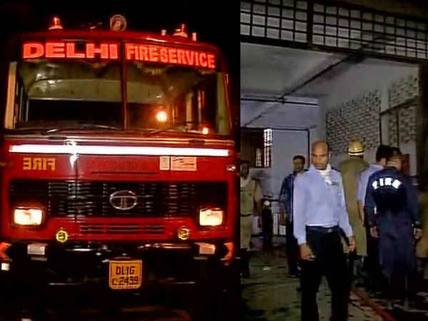 বিধ্বংসী আগুন দিল্লির লোকনায়ক ভবনে 