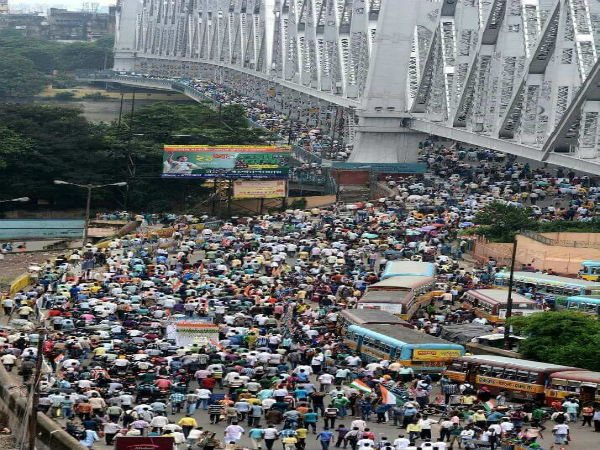 বিজেপি ভারত ছাড়ো, ধর্মতলায় ২১ জুলাইয়ের সভা মঞ্চ থেকে ডাক 