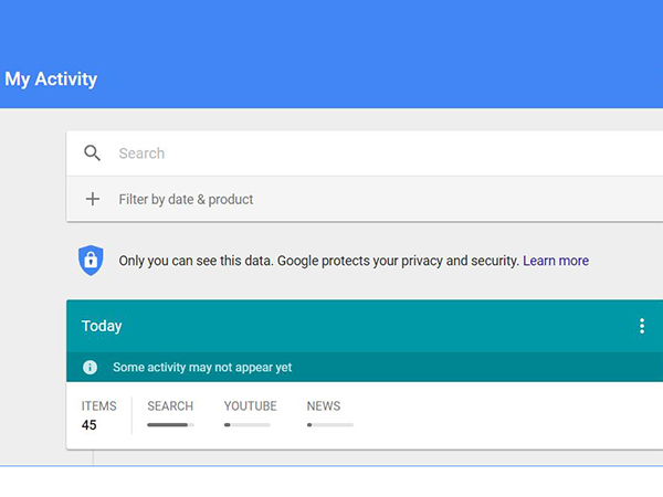 জানতে হবে গুগল মাই অ্যাক্টিভিটি 