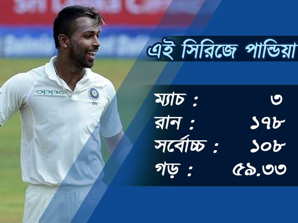 ভারতের 'বেন স্টোকস' হয়ে উঠছেন ক্যান্ডি টেস্টের ম্যান অফ দ্য ম্যাচ হার্দিক পান্ডিয়া 