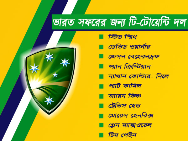 ভারতের বিরুদ্ধে টি-টোয়েন্টি দল 