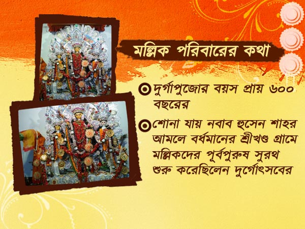 ভবানীপুরের মল্লিকবাড়ির পুজোয় সাবেকিয়ানা আর আভিজাত্যের মেলবন্ধন