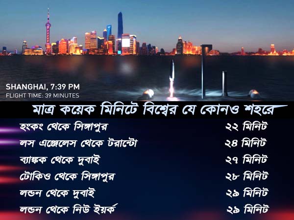 বুলেট ট্রেনও হার মানবে এর কাছে! রকেটে চেপে মাত্র ৩০ মিনিটে লন্ডন 