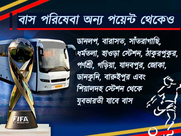 বিশ্বকাপে ফুটবল দেখতে যুবভারতী যাচ্ছেন, যানবাহনের সুলকুসন্ধান দিল ওয়ান ইন্ডিয়া