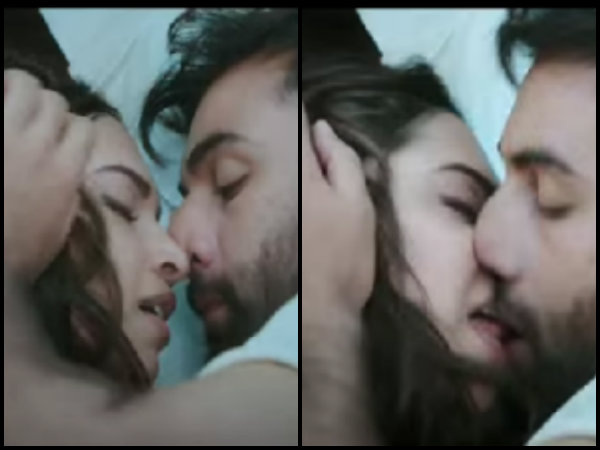 রণবীর-দীপিকার অন্তরঙ্গ দৃশ্য