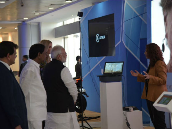 পরিদর্শনে মোদী-ইভাঙ্কা 