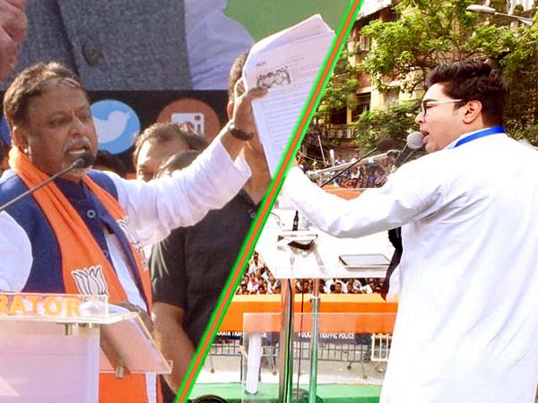 মুকুলের মুখে আদালতের তালা লাগালেন অভিষেক, ১৪ ডিসেম্বর হাজিরার নির্দেশ মুকুলের মুখে আদালতের তালা লাগালেন অভিষেক, ১৪ ডিসেম্বর হাজিরার নির্দেশ