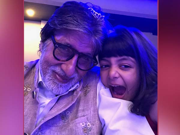 দাদু-নাতনির আদর 