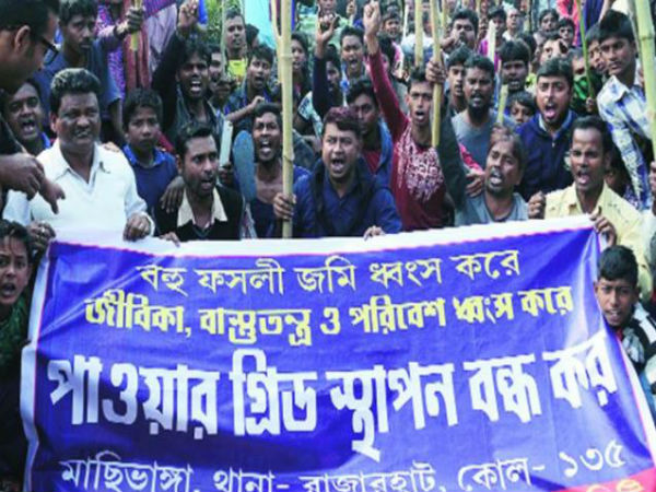 ভাঙড়ে রবিবার তৃণমূলের সভা, জমি আন্দোলনকারীদের কড়া চ্যালেঞ্জ