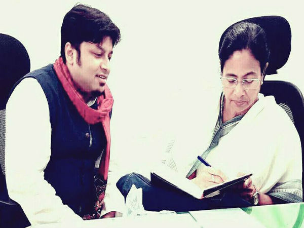 মমতা বন্দ্যোপাধ্যায়ের সঙ্গে